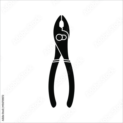 Pliers icon Vector Illustration on white background. eps 10