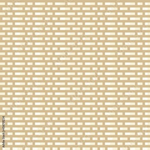 Brown brick pattern pixel art. Vector picture.