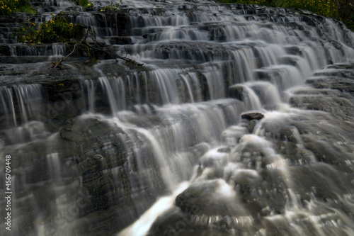 Majestic and beautiful waterfalls of the Niagara region in Ontario Canada.  Featuring scenic landscapes of Decew Falls, Beamer Falls, Rockway Falls, and Balls Falls.