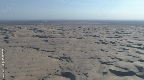 Aerial Glamis Dunes California  near Yuma Arizona
