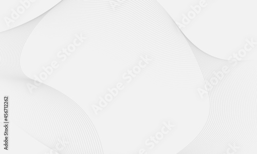 Grey lines abstract smooth background. Gray background with abstract line waves. Vector illustration EPS 10