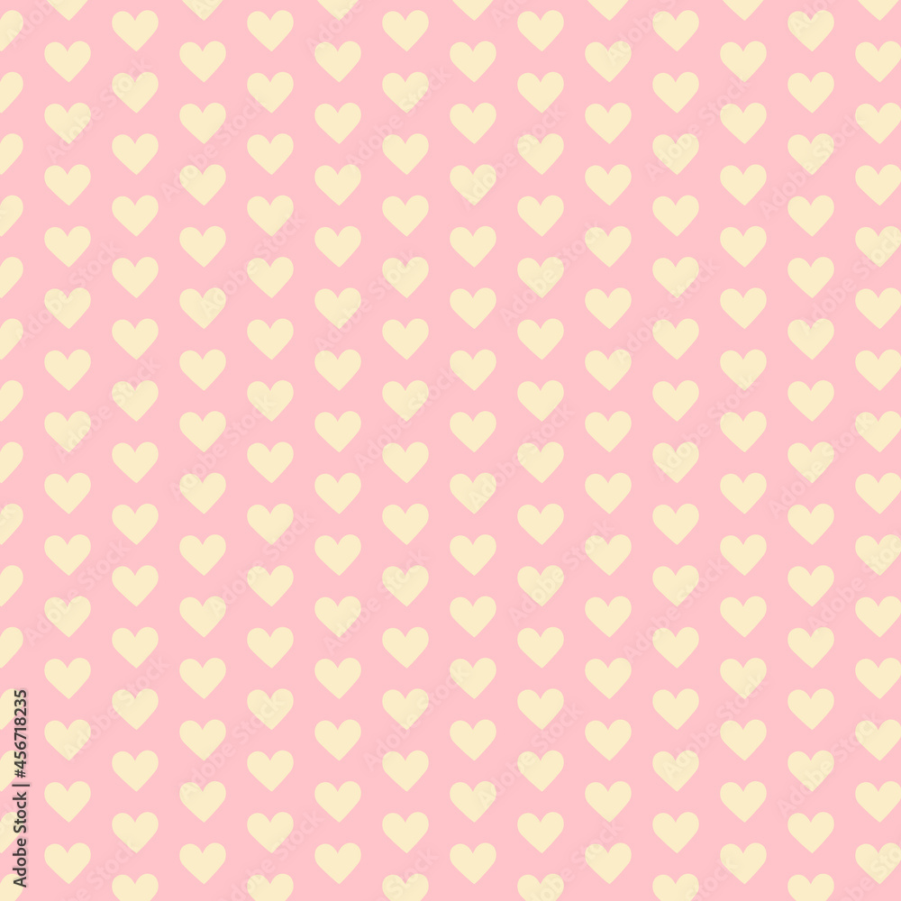 seamless pattern with hearts