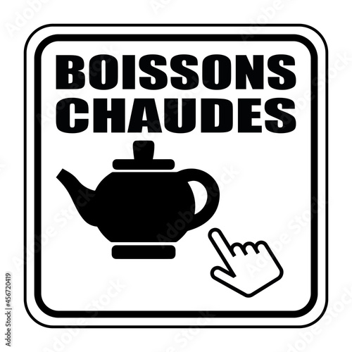 Logo boissons chaudes.