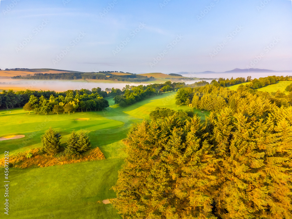 Obraz premium Oldmeldrum Golf Course, Aberdeenshire