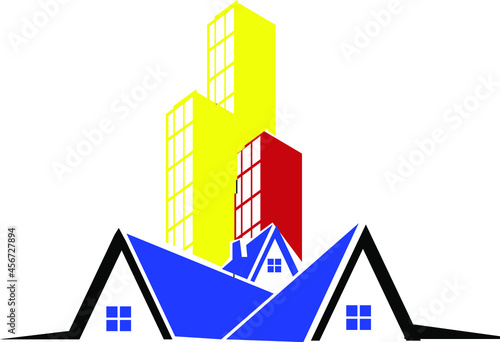 VILLA, BULIDING , HOUSE , LOGO ,house, building, vector, estate, illustration, architecture, symbol, roof, real, construction, design, property, real estate, window, residential, business, set, sign, 