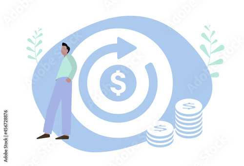 Cost-effective concept - producing good results without costing a lot of money. Cost-effectiveness business analysis - speed, quality, results and costs optimization and production efficiency