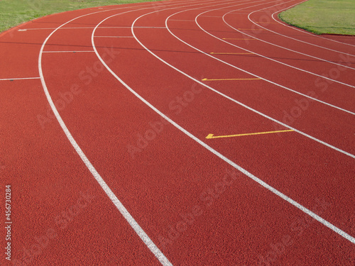 Athletic race track © Dinko
