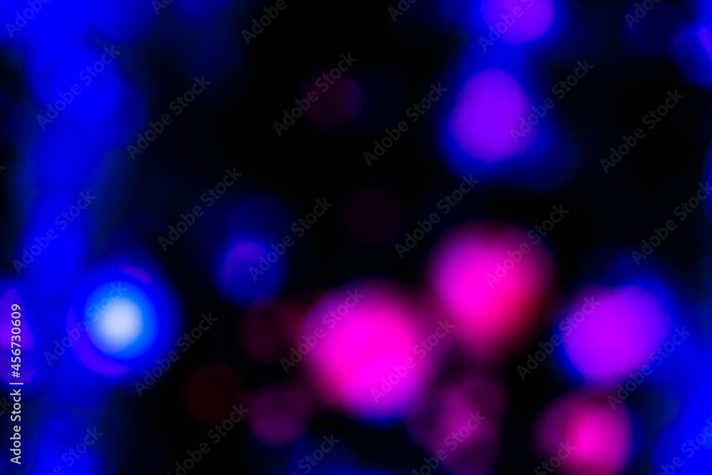 Blurred bubbles on black background Blurred bubbles on black background