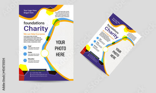 Charity Foundations New Flyer Design photo