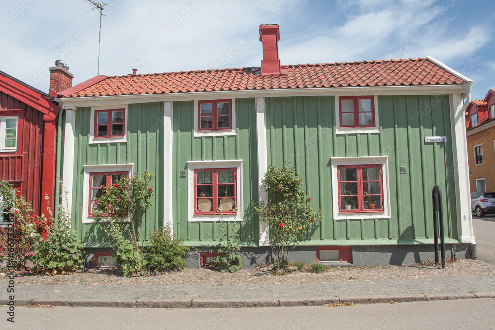 old house in Kalmar Sweden