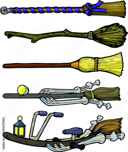 witch's brooms | classic and motorcycle brooms
