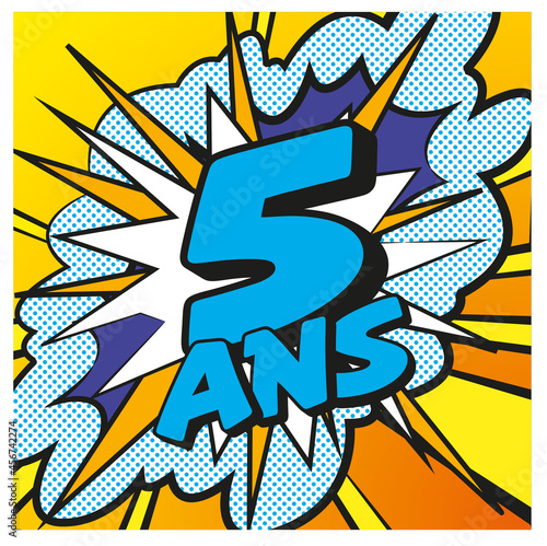 Carte 5 ans 3