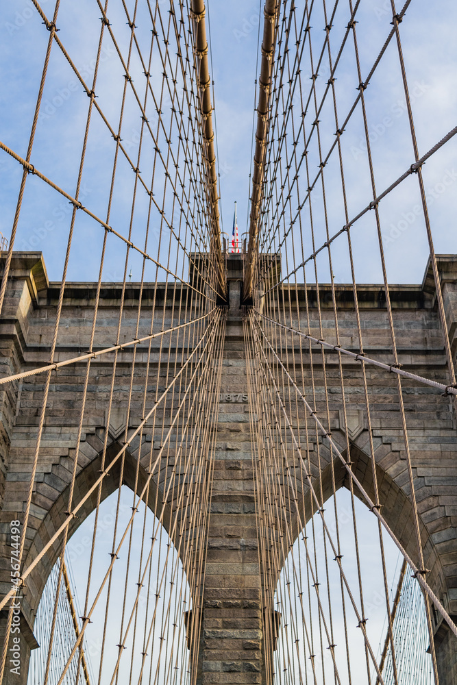 Fototapeta premium city bridge city at New York