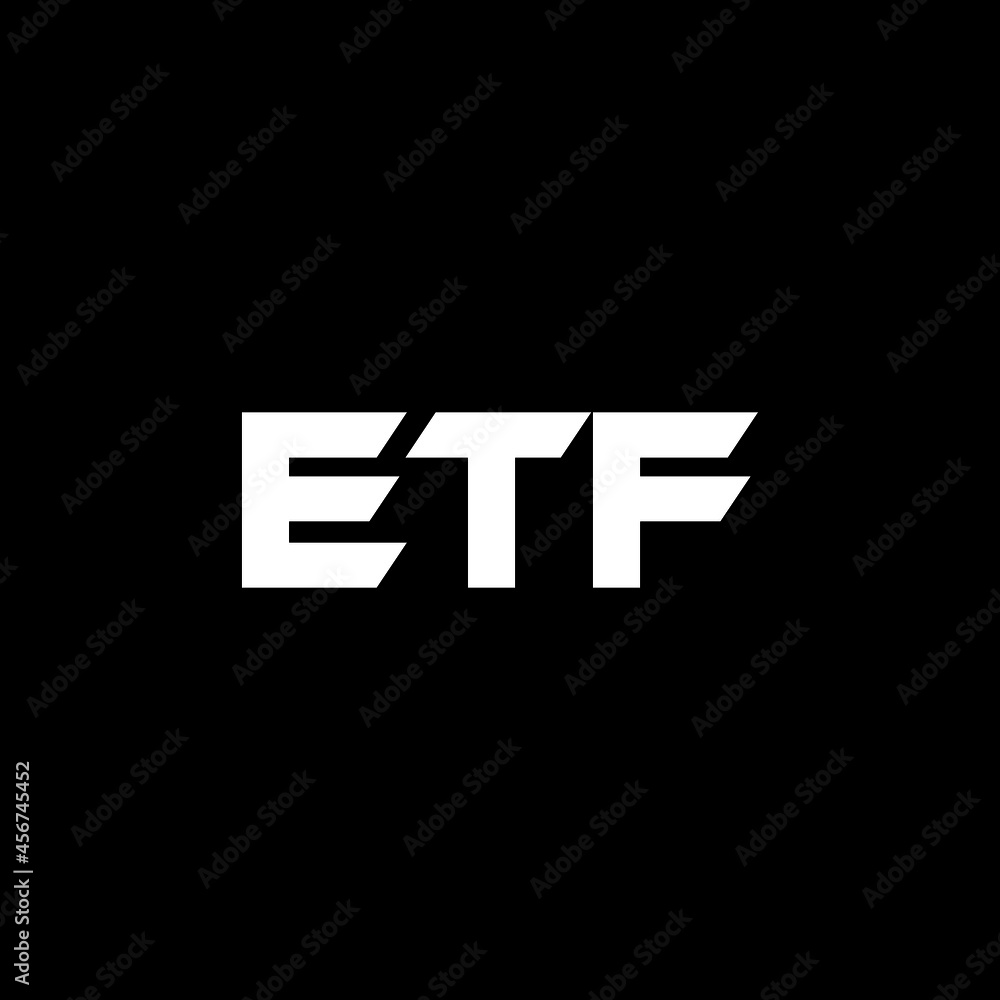ETF letter logo design with black background in illustrator, vector logo modern alphabet font overlap style. calligraphy designs for logo, Poster, Invitation, etc. ETF letter logo design with black background in illustrator, vector logo modern alphabet font overlap style. calligraphy designs for logo, Poster, Invitation, etc.