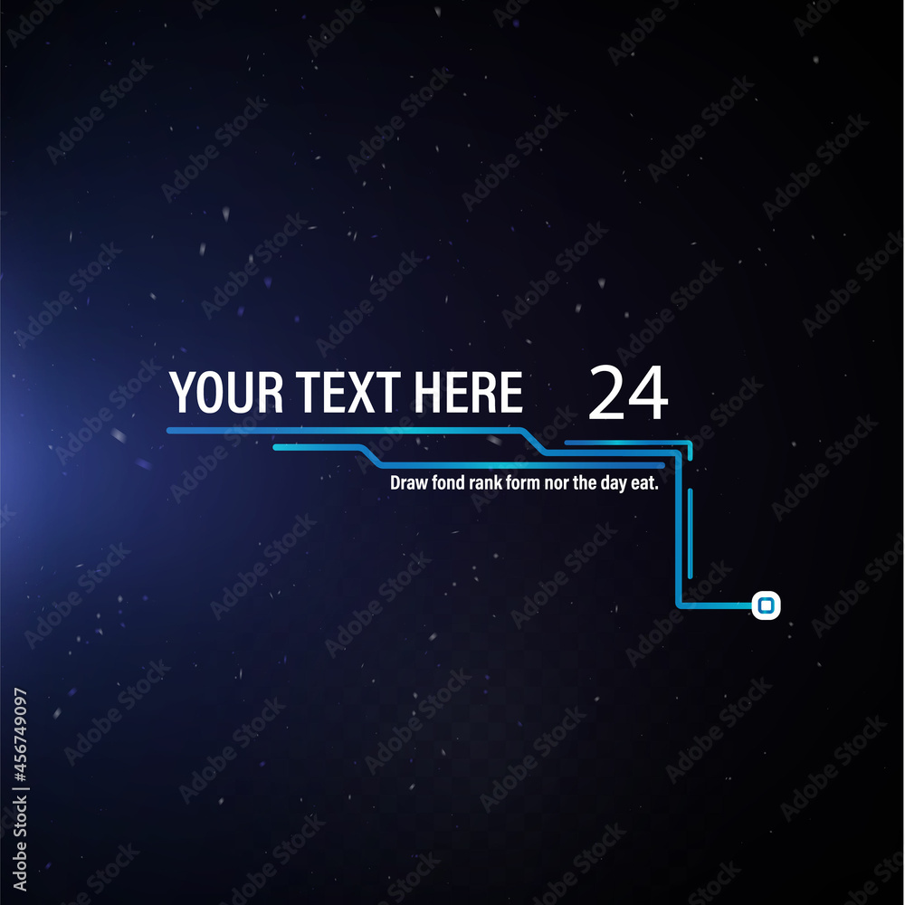 Digital callouts, footnotes. Layout for links and digital information. Source for advertising. Set of HUD. Vector illustration.  Futuristic hud frame red and blue png.		 	