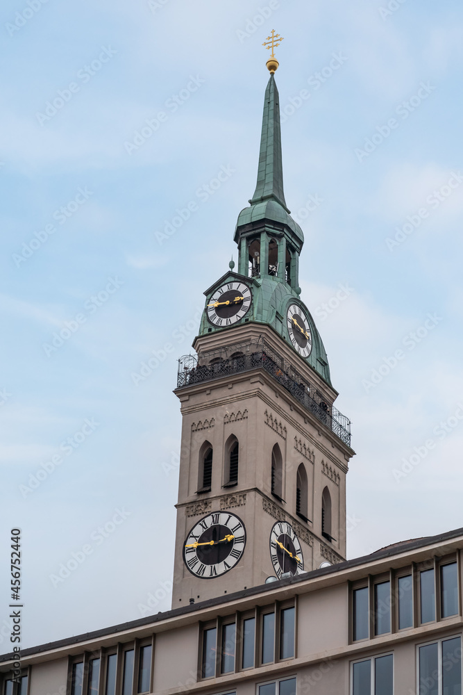 St. Peter's Church Tower - Munich, Bavaria, Germany