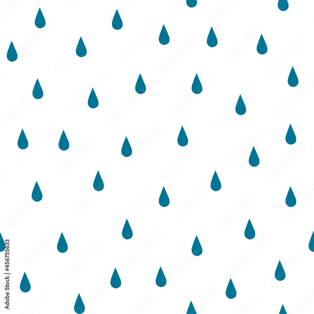 Cute autumn pattern with rain drops. Autumn abstract background in shapes of blue. For dresses,textiles, wallpapers, designer paper, etc Cute autumn pattern with rain drops. Autumn abstract background in shapes of blue. For dresses,textiles, wallpapers, designer paper, etc