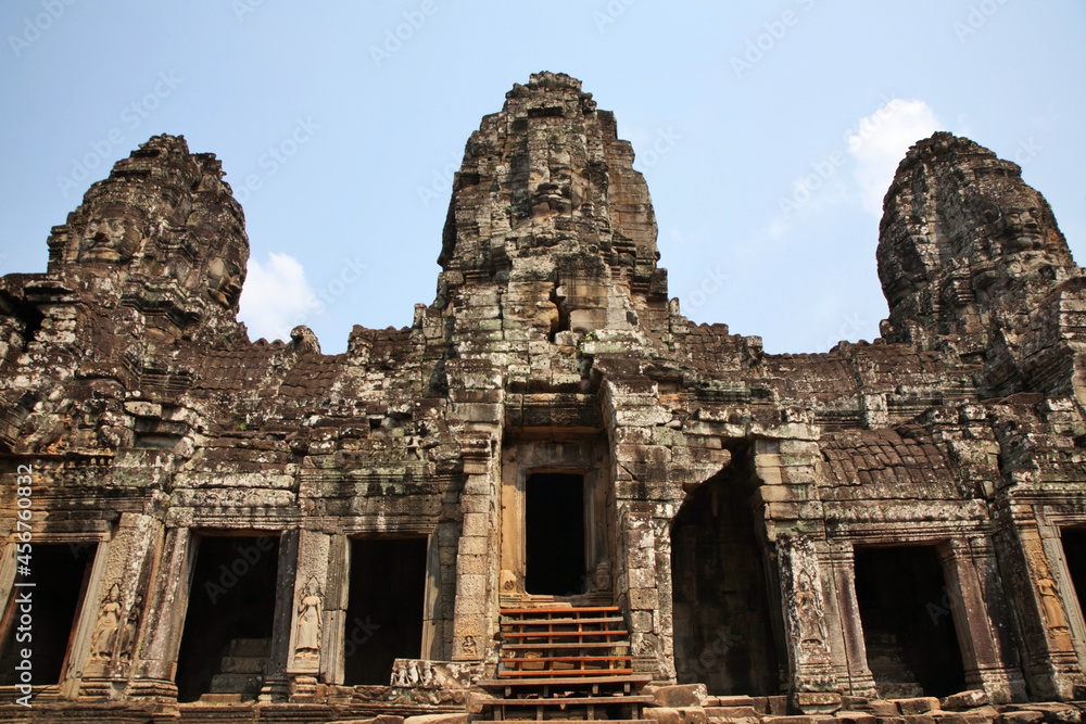 Fototapeta premium Prasat Bayon temple at Angkor Thom. Siem Reap province. Cambodia