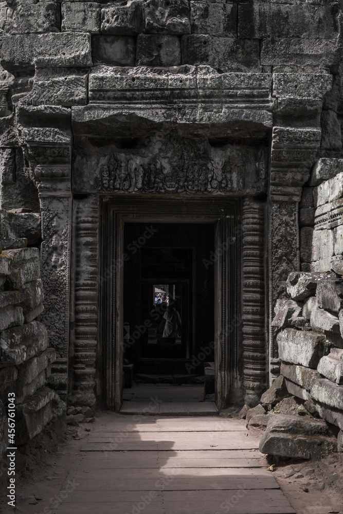 Obraz premium archaeological site temple country, Angkor Wat