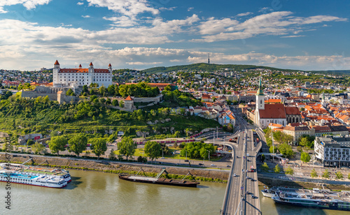 Canvas Print Bratislava Landmarks