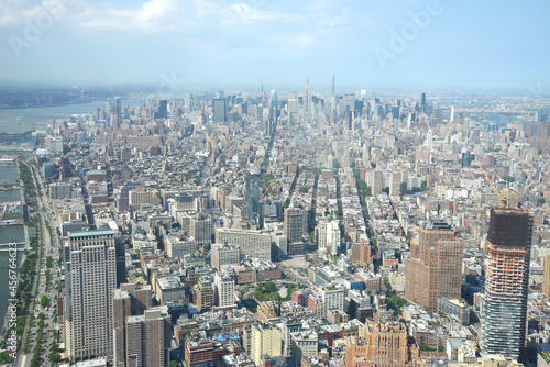 new york from one world tower