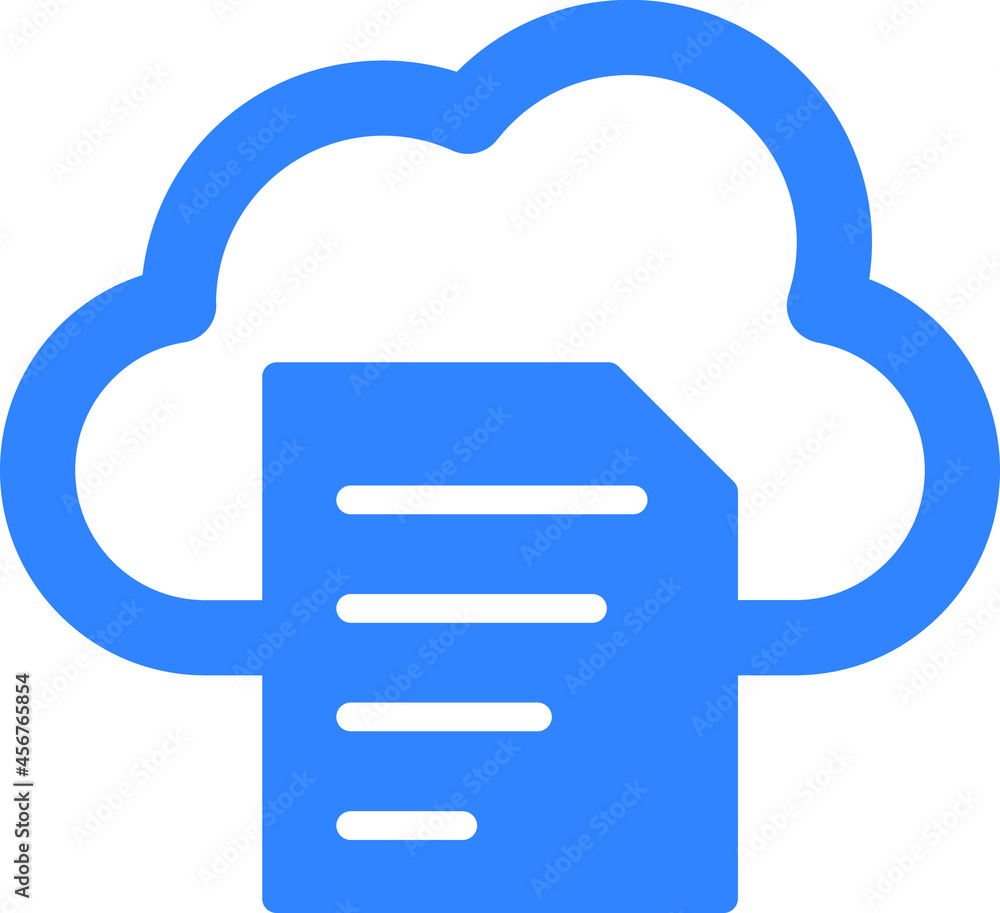 Cloud document Isolated Vector icon which can easily modify or edit Cloud document Isolated Vector icon which can easily modify or edit