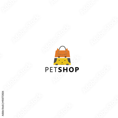 Pet shop logo design