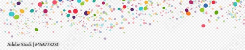 seamless confetti party background