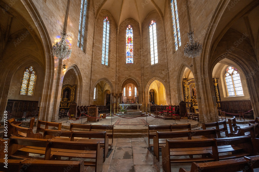 Cathédrale Saint Sacerdos de Sarlat, Périgord, Dordogne, Sud ouest, France
