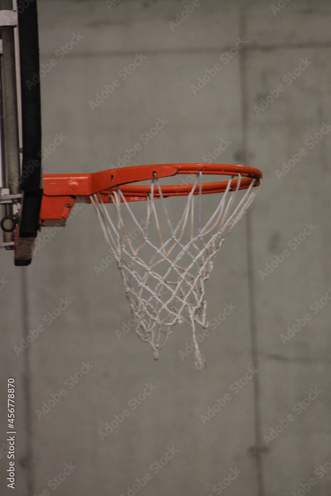 basketball hoop and net