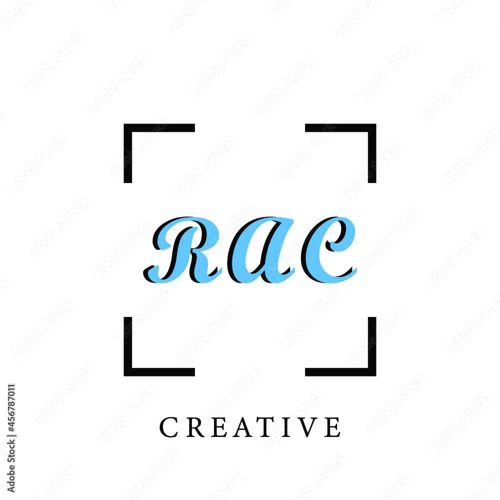 RAC Letter Logo Design Vector Template. RAC Icon. RAC logo . RAC Letter Logo Design Vector Template. RAC Icon. RAC logo .