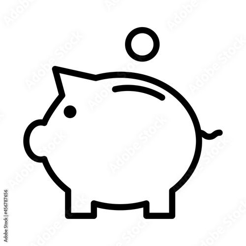 Box icon, money icon,save icon. Vector illustration