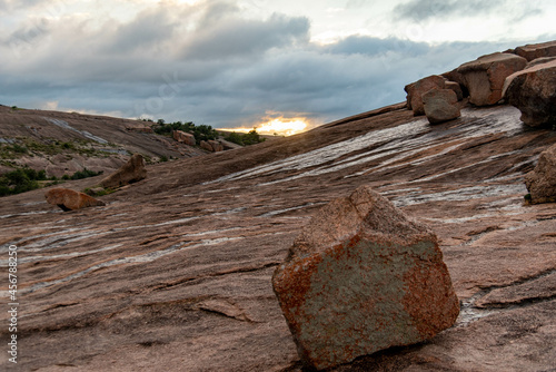 Texas Rock Sunset