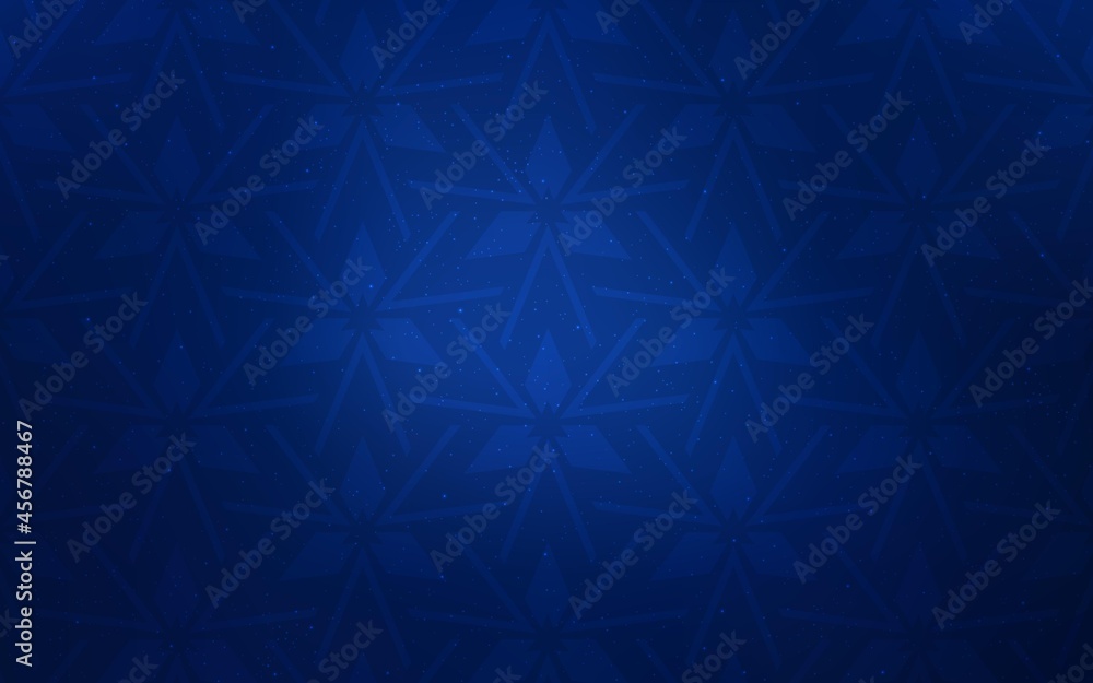 Dark BLUE vector pattern with polygonal style. Dark BLUE vector pattern with polygonal style.