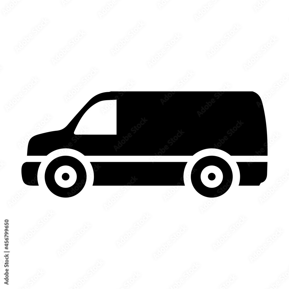 Van car icon, vehicle logo company vector template illustration. Van car icon, vehicle logo company vector template illustration.