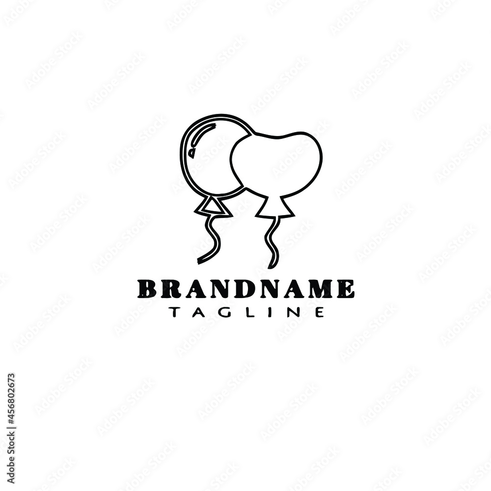 balloons logo design template icon vector illustration balloons logo design template icon vector illustration