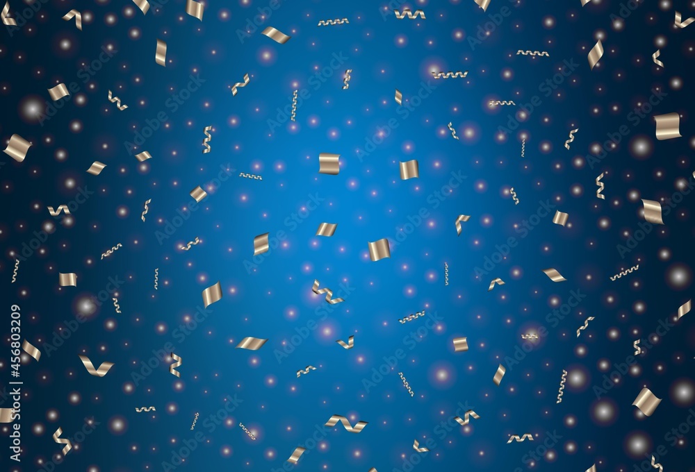 Dark BLUE vector layout in New Year style. Dark BLUE vector layout in New Year style.