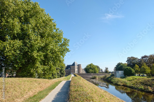 Town Castle Duveltjesgracht in Gorinchem, (Gorkum), South Holland Province, The Netherlands