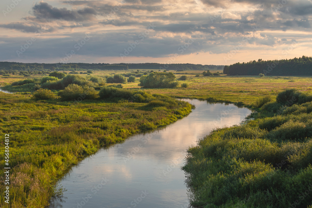 over the river narew over the river narew