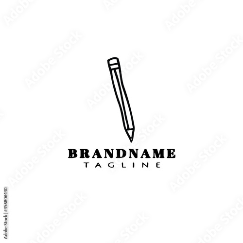 pencil logo icon design template vector illustration