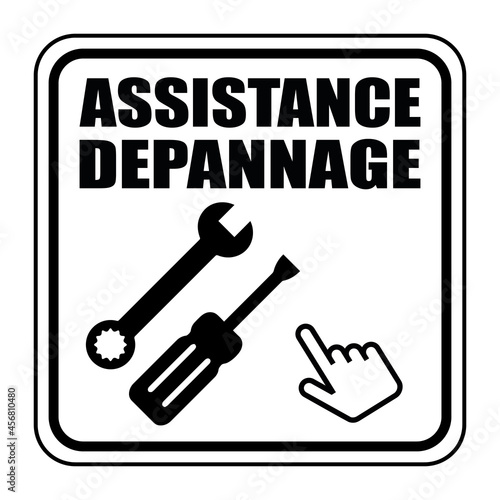 Logo assistance dépannage.