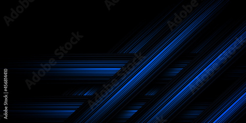 Abstract blue and black are light pattern with the gradient is the with floor wall metal texture soft tech diagonal background black dark clean modern