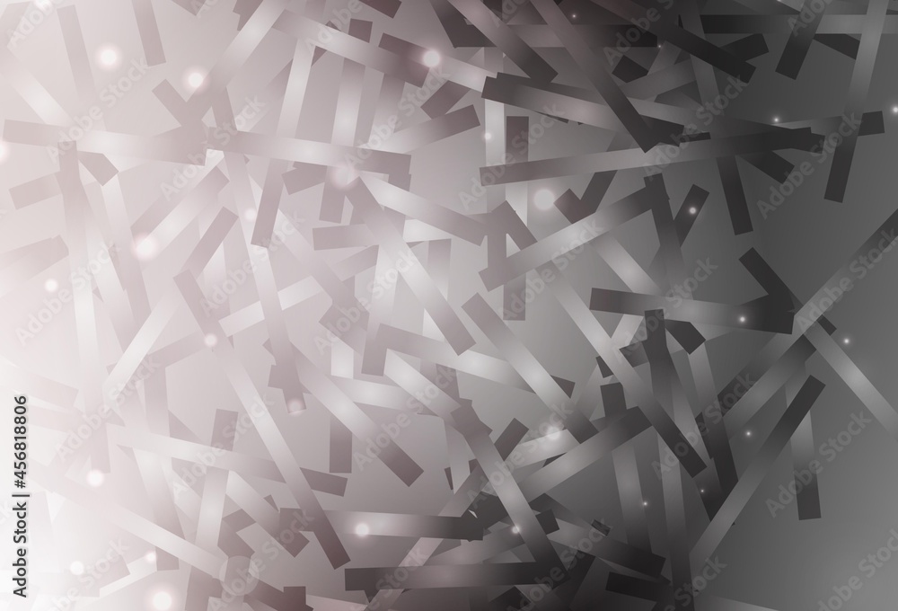 Fototapeta premium Light Gray vector layout with flat lines.