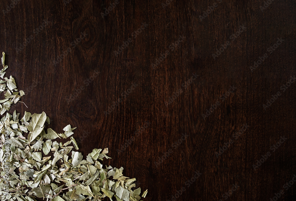 grains on wooden background grains on wooden background