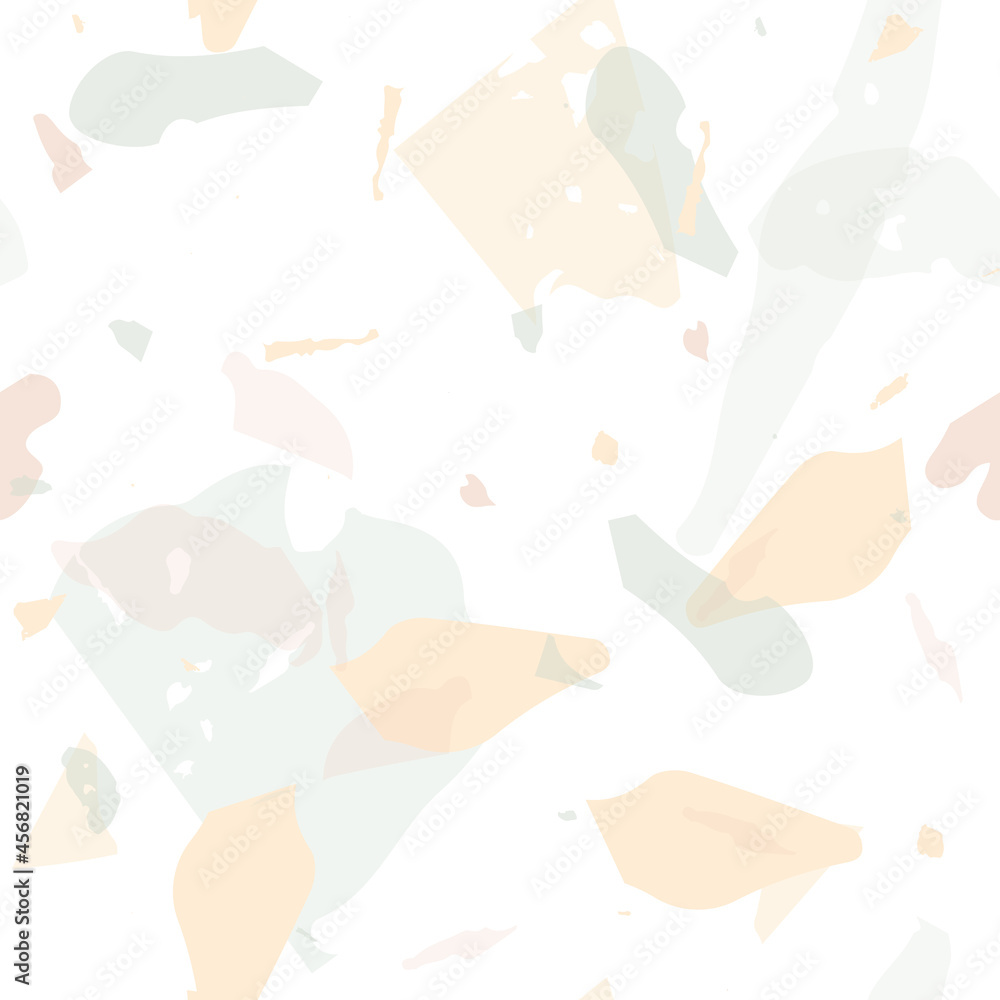 Terrazzo seamless pattern. Pastel venetian Terrazzo seamless pattern. Pastel venetian