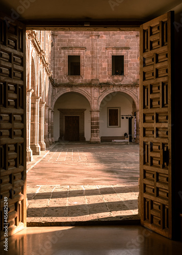 Palacio Clavijero en Morelia Michoacán, México photo