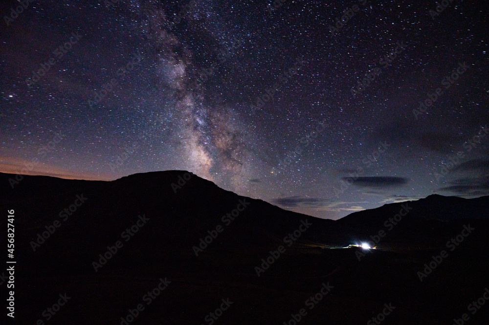 
amazing starry night sky in South Ossetia