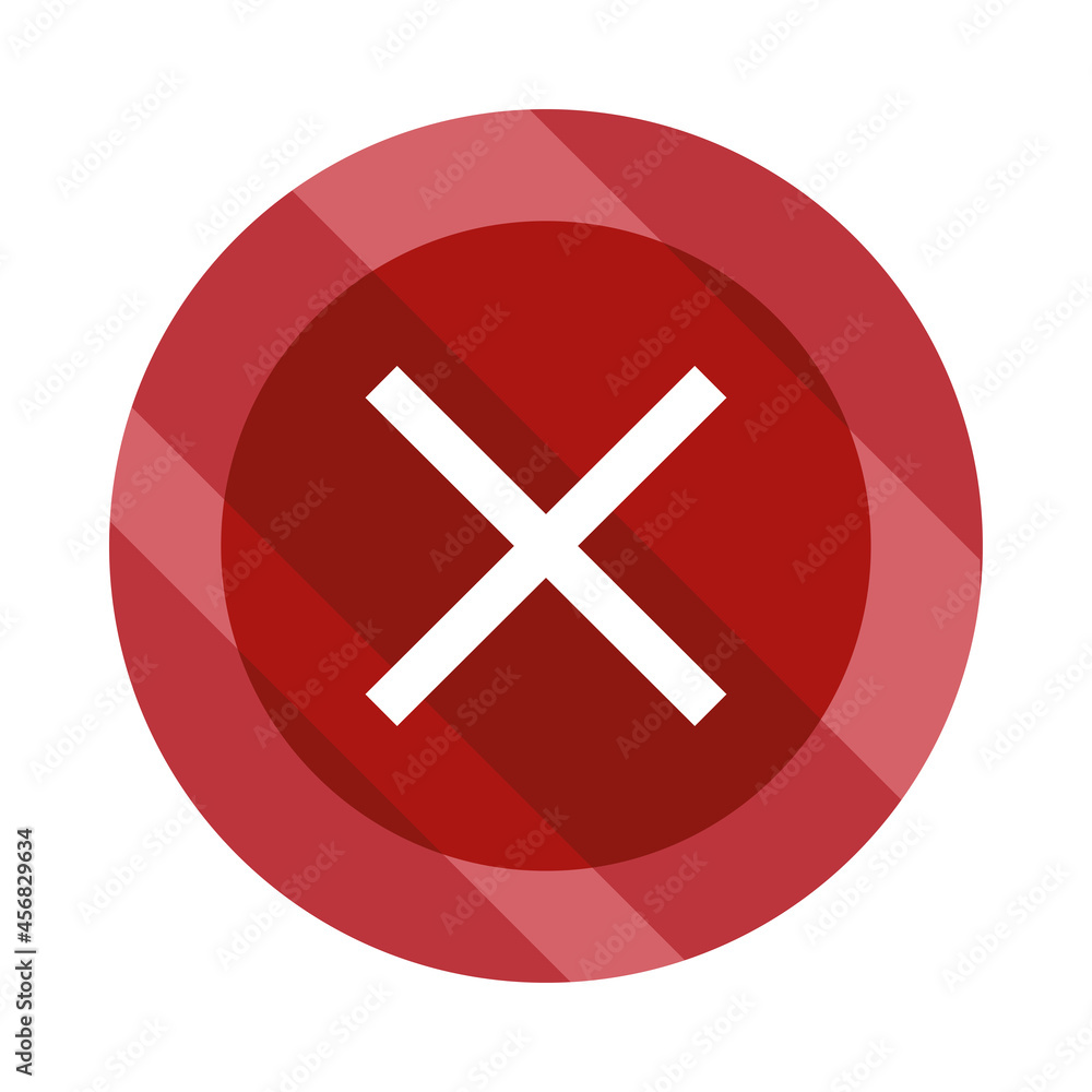 warning error button warning error button