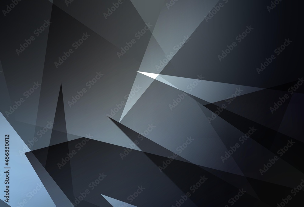 Light Gray vector background with polygonal style. Light Gray vector background with polygonal style.
