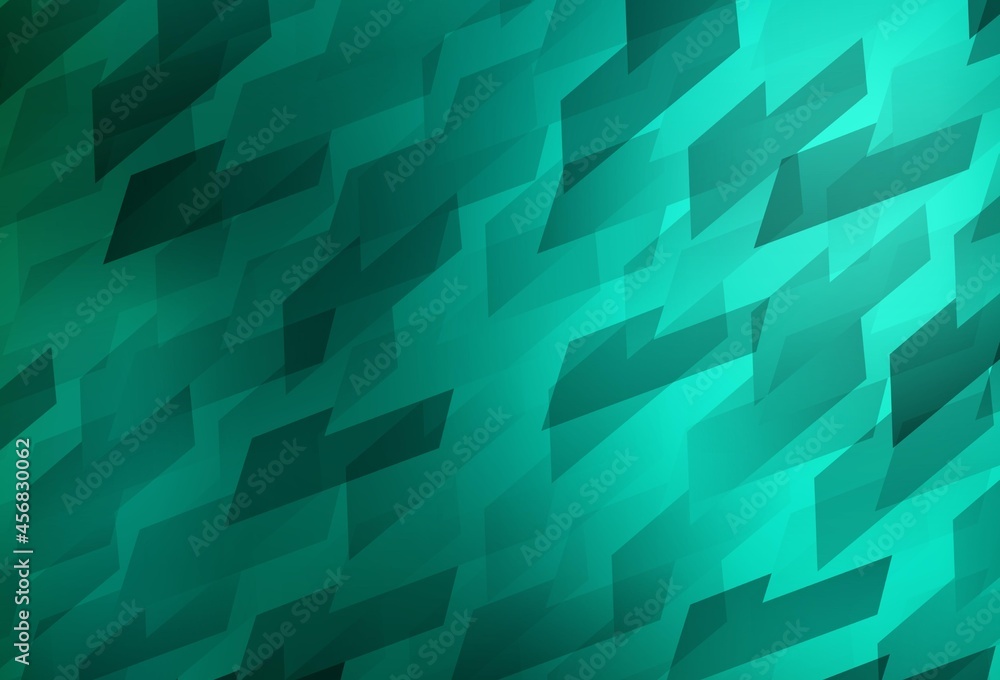 Light Green vector layout with lines, rectangles. Light Green vector layout with lines, rectangles.